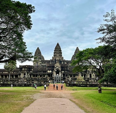 Temple d'Angkor Wat, SIem Reap, Cambodge