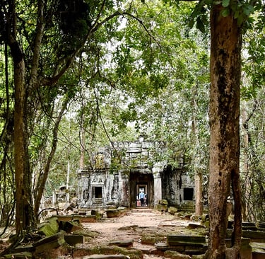 Temple de Ta Som, Siem Reap, Cambodge