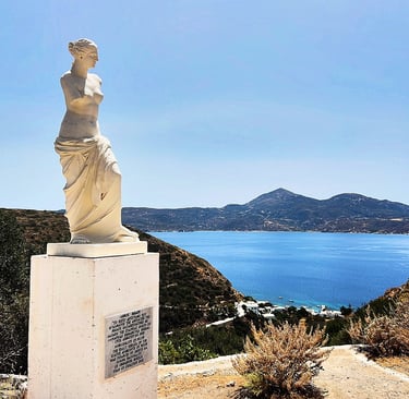 La Venus de Milo, près du village de Trypiti, Milos