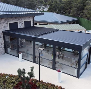 best commercial pergola