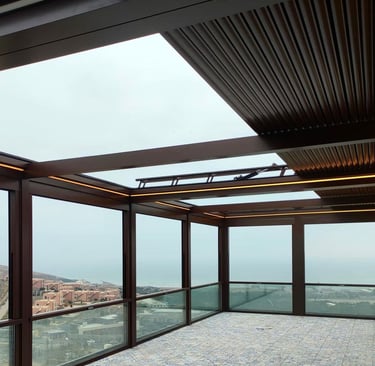 pergola for restaurant