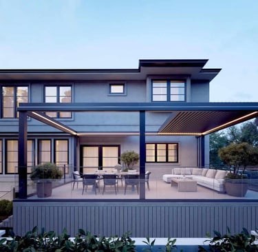 metal retractable pergola for sale