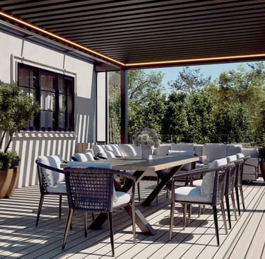 retractable pergola for sale