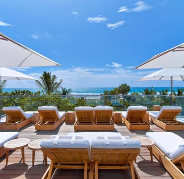 1 Hotel South Beach – Miami, Florida Why it's special: Uses recycled materials, LEED certified,