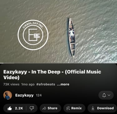 EAZYKAYY - IN THE DEEP OFFICIAL MUSIC VIDEO