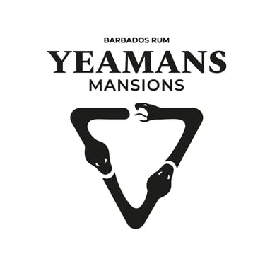 Logo marque de rhum, triangle vicieux.