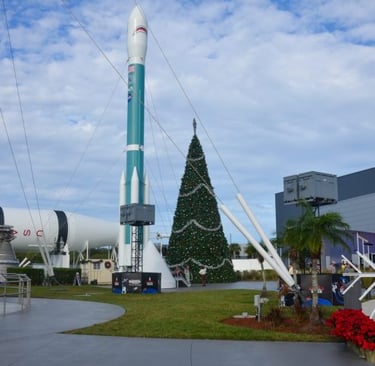 kennedy space center albero natale