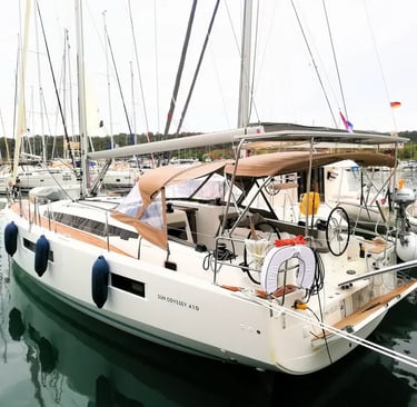 Sun Odysses 410 - Rosso Bianco