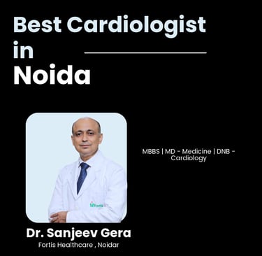 Image displaying Dr. Sanjeev Gera as best cardiologist in Noida