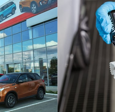 car dealership vs Detailer