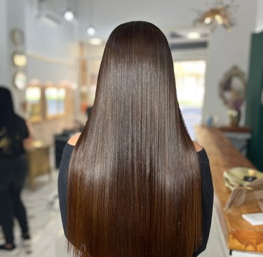 keratina en el cabello