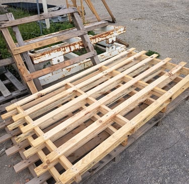 Grande palettes en bois