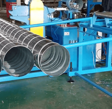 máquinas para fabricar spiroducto hvac