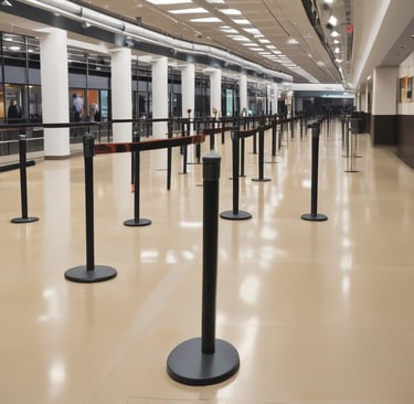 zebra retractable belt stanchions 