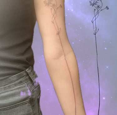 flower tatto