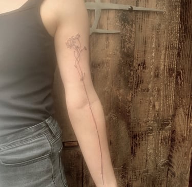 flower tattoo