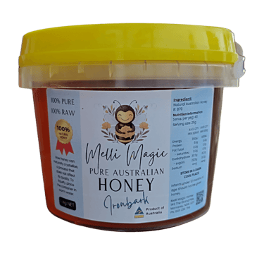 Melli Magic raw Ironbark honey