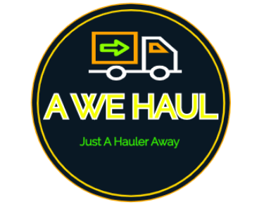 A WE HAUL JUNK REMOVAL LOGO