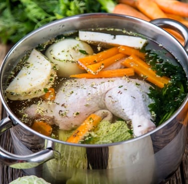 chicken broth