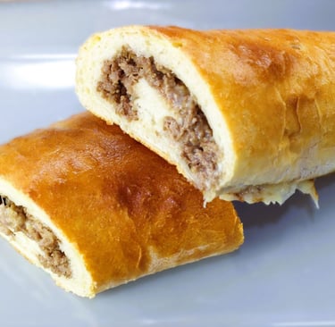 steak and cheese calzone