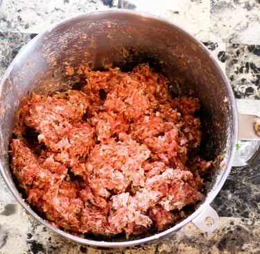 sausage mixed