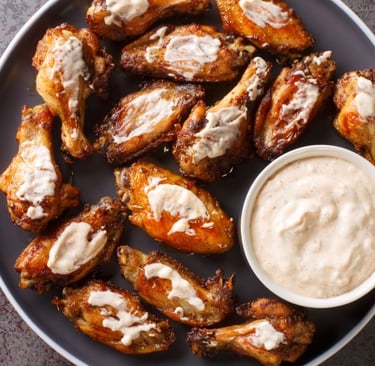 alabama white sauce and chicken wings