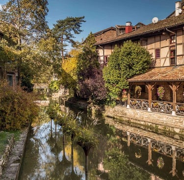 Ville touristique médiévale Chatillon-sur-chalaronnee