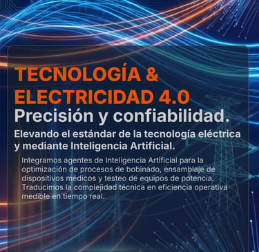 TECNOLOGÍA & ELECTRICIDAD 4.0