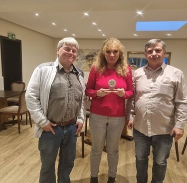 1. Tanja Hurma-Schäfer, 2. Jörg Schilling, 3. Frank Fuhrmann