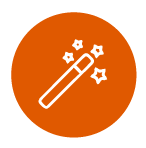a magic wand icon