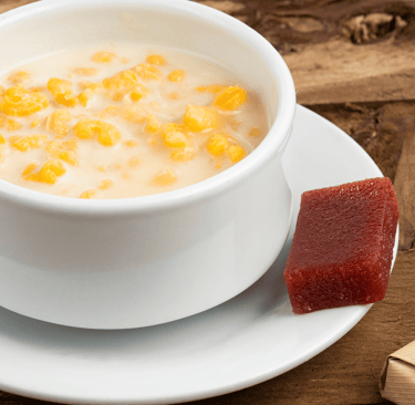 Comida Colombiana Mazamorra Paisa