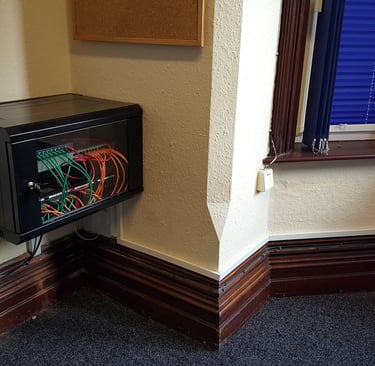 Network cabling installation