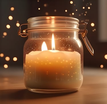 Odor eliminating candles and fragrance oils