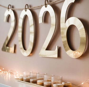 a number of candles and candles on a table