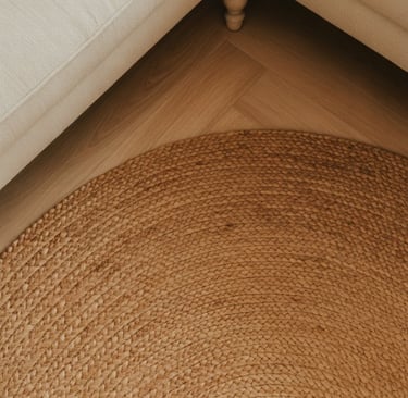 a couch and a chair in a living room