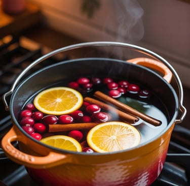 a pot potted with orange juice and cinnamon cinnamon cinnamon cinnamon cinnamon cinnamon cinnamon