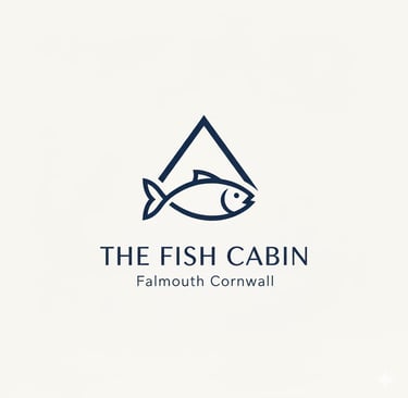 a fish in the middle of a white background