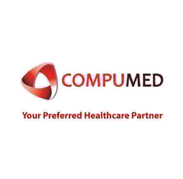 CompuMed logo with a red abstract icon and the tagline Your Preferred Healthcare Partner.