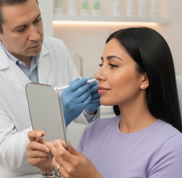 Rinomodelación. Modelación de nariz sin cirugía