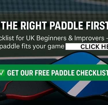 Beginner's Ultimate Pickleball Paddle Checklist