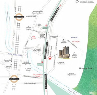 LOCATION DGS SHEETAL REGALIA BORIVALI EAST, DGS REGALIA, NENCY COLONY, BORIVALI EAST