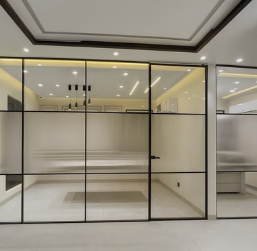 Office partitions