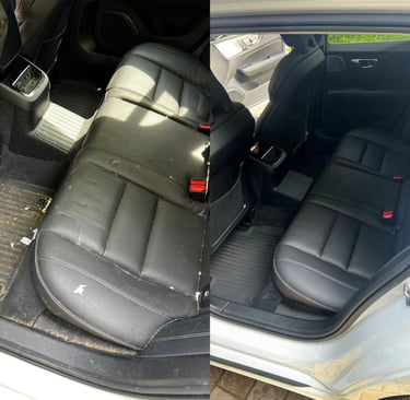 Interior deep cleaning with steam – car detailing Pickering ON – HD Luxe