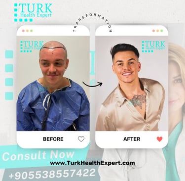 hair transplant before after