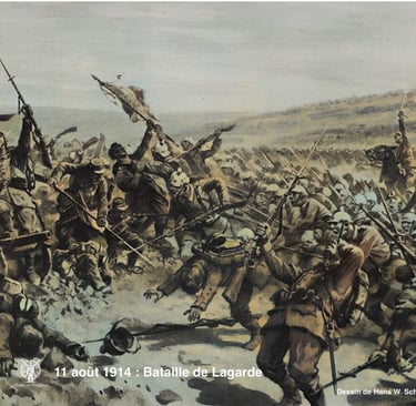 La bataille de Lagarde