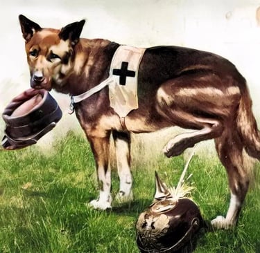 Roland, le chien sauveur des Poilus