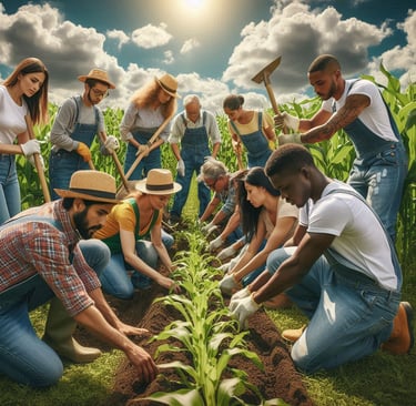 inmigrantes trabajando