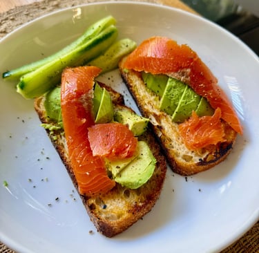 Avocado & Wild Smoked Salmon Toast