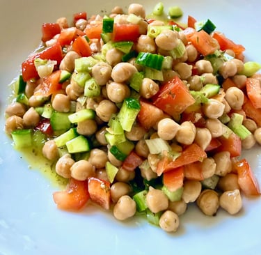 Chickpea Crunch Salad