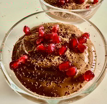 This mousse is proof that healthy eating can feel decadent. Silken tofu supports muscle recovery and